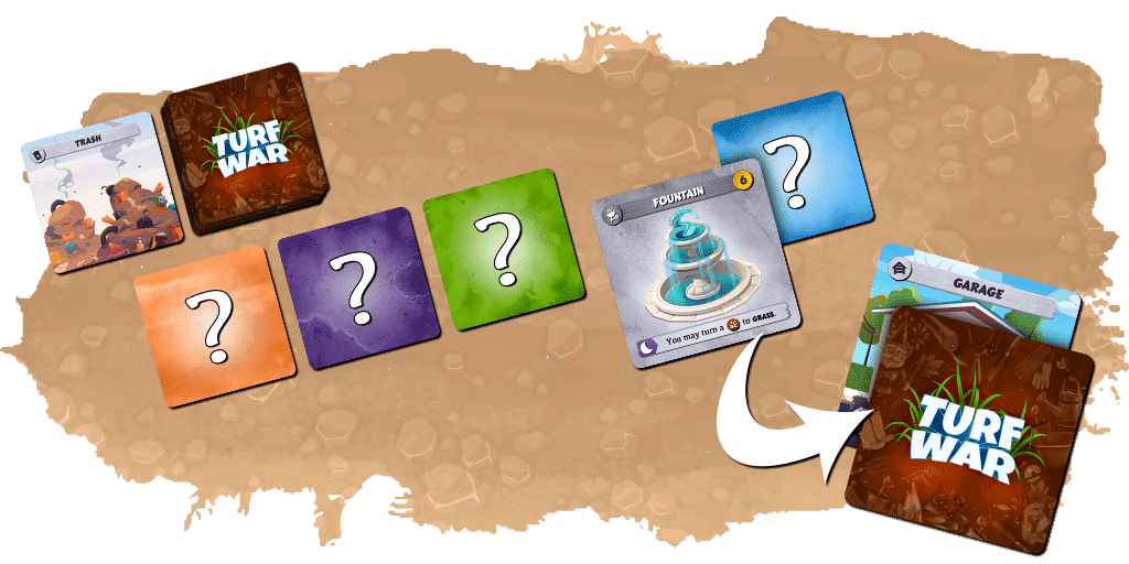 Moving a purchased card to your Garage